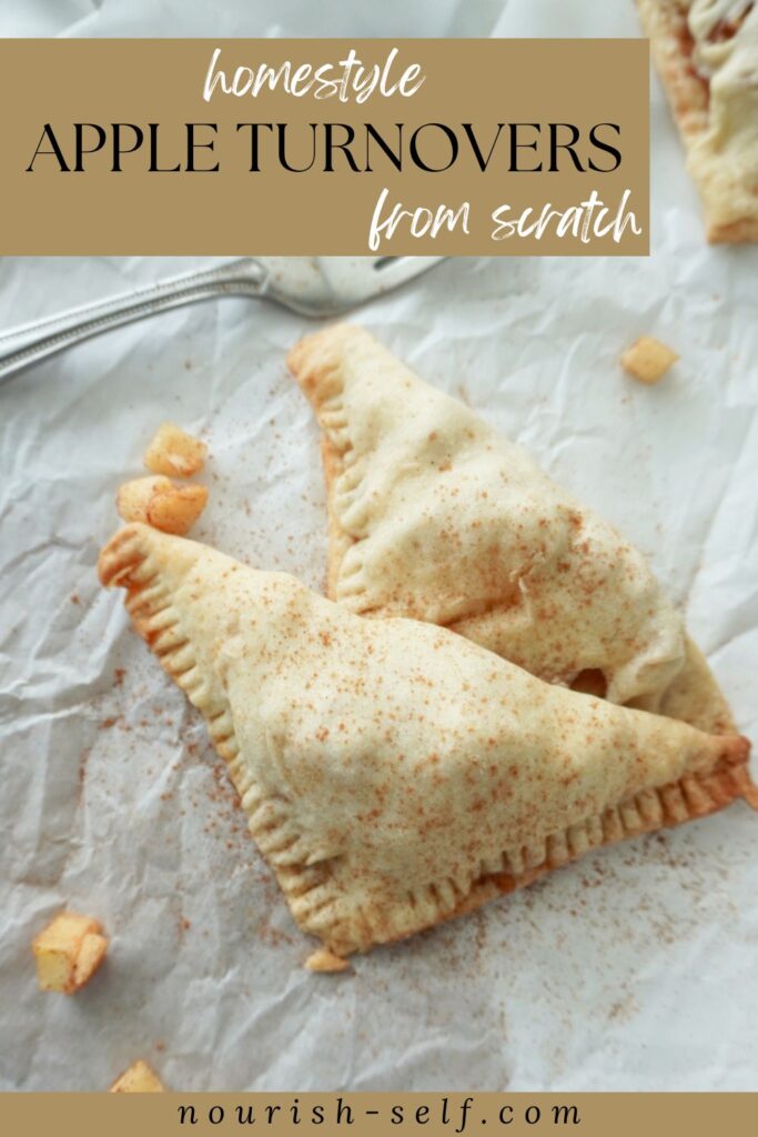 homestyle apple turnovers from scratch Pinterest Pin